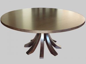 Round dining table - made for Jarrahdale Furniture